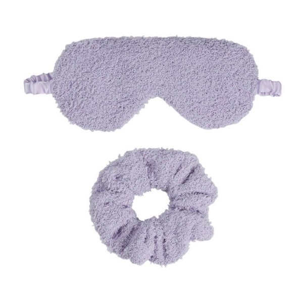 Conair Cozy Eye Mask and Scrunchie Hair Elastic Set - 2pc - Picture 1 of 5